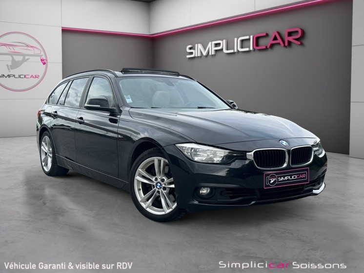 Bmw serie 3 touring f31 lci 330d xdrive 258 ch lounge plus a - suivi bmw/cuir/to/hayon éléc - garantie 12 mois occasion...