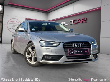 Audi a4 avant 2.0 tdi 150 clean diesel ambiente occasion simplicicar pontarlier simplicicar simplicibike france