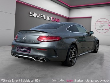 Mercedes classe c coupe 63s mercedes-amg /toit ouvrant/vh fr/entretiens mb/2e main/sieges electriqueschauffants occasion...