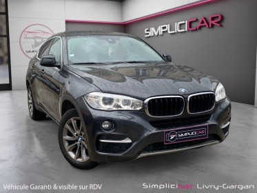 Bmw x6 f16 xdrive30d 258 ch lounge plus a occasion simplicicar livry gargan simplicicar simplicibike france