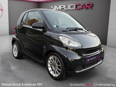 Smart fortwo coupe smart fortwo passion 71ch mhd -cuir complet-toit panoramique-climatisation occasion champigny-sur-marne...