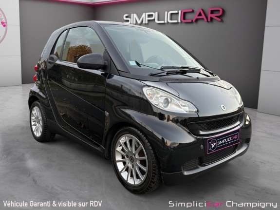 Smart fortwo coupe smart fortwo passion 71ch mhd -cuir complet-toit panoramique-climatisation occasion champigny-sur-marne...