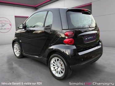 Smart fortwo coupe smart fortwo passion 71ch mhd -cuir complet-toit panoramique-climatisation occasion champigny-sur-marne...