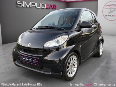 Smart fortwo coupe smart fortwo passion 71ch mhd -cuir complet-toit panoramique-climatisation occasion champigny-sur-marne...