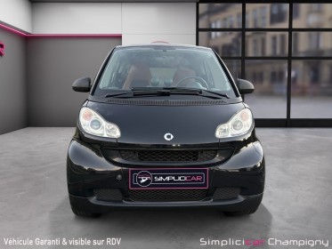 Smart fortwo coupe smart fortwo passion 71ch mhd -cuir complet-toit panoramique-climatisation occasion champigny-sur-marne...