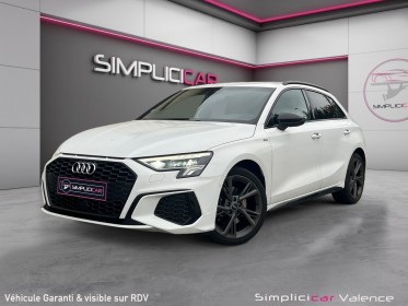 Audi a3 sportback 35 tfsi mild hybrid 150 s tronic 7 s line carplay caméra recul radar av/ar garantie 12 mois occasion...