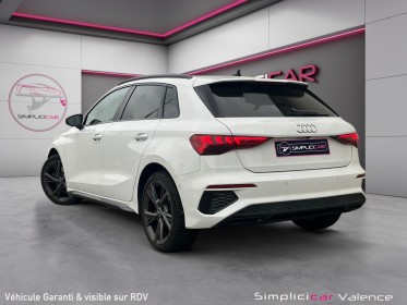 Audi a3 sportback 35 tfsi mild hybrid 150 s tronic 7 s line carplay caméra recul radar av/ar garantie 12 mois occasion...