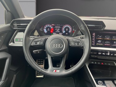 Audi a3 sportback 35 tfsi mild hybrid 150 s tronic 7 s line carplay caméra recul radar av/ar garantie 12 mois occasion...