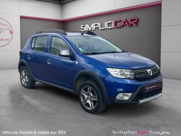 Dacia sandero tce 90 stepway caméra de recul climatisation gp garantie 12 mois occasion barberey simplicicar simplicibike...