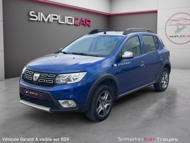 Dacia sandero tce 90 stepway caméra de recul climatisation gp garantie 12 mois occasion barberey simplicicar simplicibike...