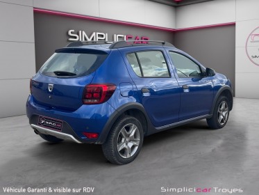 Dacia sandero tce 90 stepway caméra de recul climatisation gp garantie 12 mois occasion barberey simplicicar simplicibike...