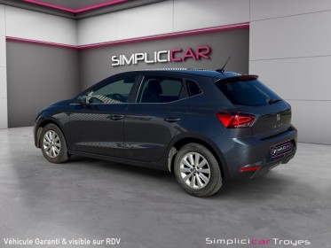 Seat ibiza 1.0 80 ch s/s bvm5 style radar de recul arrière climatisation régulateur garantie 12 mois occasion barberey...