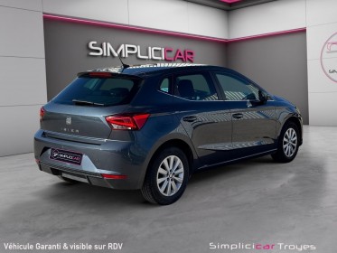 Seat ibiza 1.0 80 ch s/s bvm5 style radar de recul arrière climatisation régulateur garantie 12 mois occasion barberey...