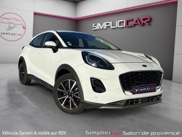 Ford puma 1.0 flexifuel 125 ch ss bvm6 titanium / radars av  ar / camÉra / clim / ct ok / rÉvision ok / garantie 12 mois...