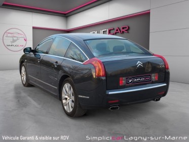 Citroen c6 3.0 v6 hdi 240 ch exclusive - boite automatique - sieges electriques et chauffants - affichage tete haute occasion...
