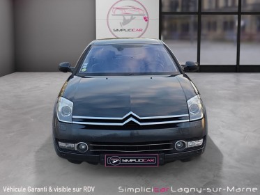 Citroen c6 3.0 v6 hdi 240 ch exclusive - boite automatique - sieges electriques et chauffants - affichage tete haute occasion...