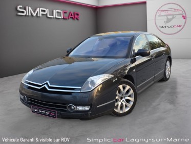 Citroen c6 3.0 v6 hdi 240 ch exclusive - boite automatique - sieges electriques et chauffants - affichage tete haute occasion...