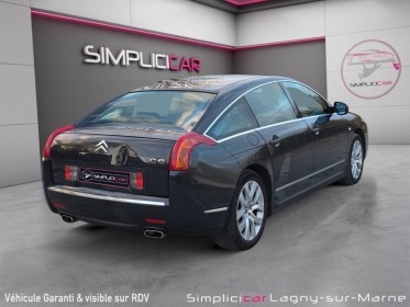 Citroen c6 3.0 v6 hdi 240 ch exclusive - boite automatique - sieges electriques et chauffants - affichage tete haute occasion...