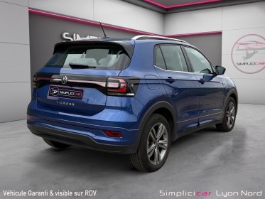 Volkswagen t-cross 1.0 tsi 115 start/stop dsg7 r-line / garantie 12 mois / camera de recul occasion simplicicar lyon nord...