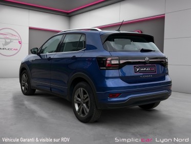 Volkswagen t-cross 1.0 tsi 115 start/stop dsg7 r-line / garantie 12 mois / camera de recul occasion simplicicar lyon nord...