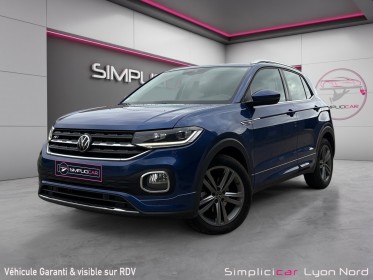 Volkswagen t-cross 1.0 tsi 115 start/stop dsg7 r-line / garantie 12 mois / camera de recul occasion simplicicar lyon nord...