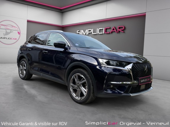Ds ds7 crossback 180 eat8 rivoli/ carplay /moteur a chaine / entretien ds / camera  av-ar de recul occasion simplicicar...