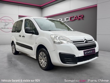 Citroen berlingo 1.2 puretech ss 110 cv/entretien a jour occasion paris 17ème (75)(porte maillot) simplicicar simplicibike...