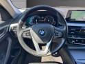 Bmw serie 5 g30 530e iperformance 252 ch bva8 affichage tête haute - camera de recul  360 occasion simplicicar rennes...