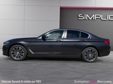 Bmw serie 5 g30 530e iperformance 252 ch bva8 affichage tête haute - camera de recul  360 occasion simplicicar rennes...