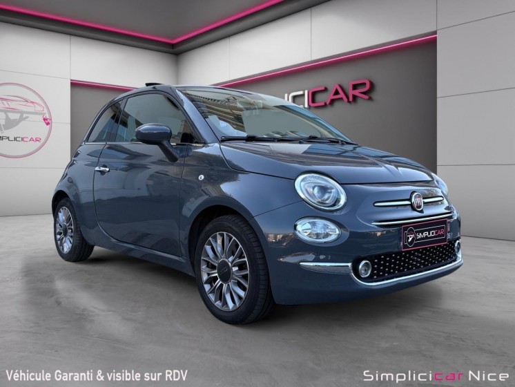 Fiat 500 serie 6 1.2l 69 lounge toit ouvrant occasion  simplicicar nice - pfvauto simplicicar simplicibike france