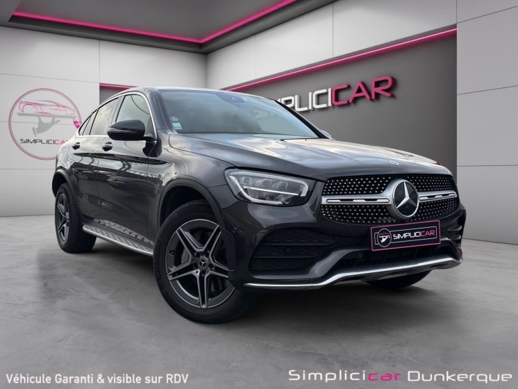 Mercedes glc coupe 300 de 9g-tronic 4matic amg line garantie 12 mois sièges Électriques toit ouvrant attelage occasion...