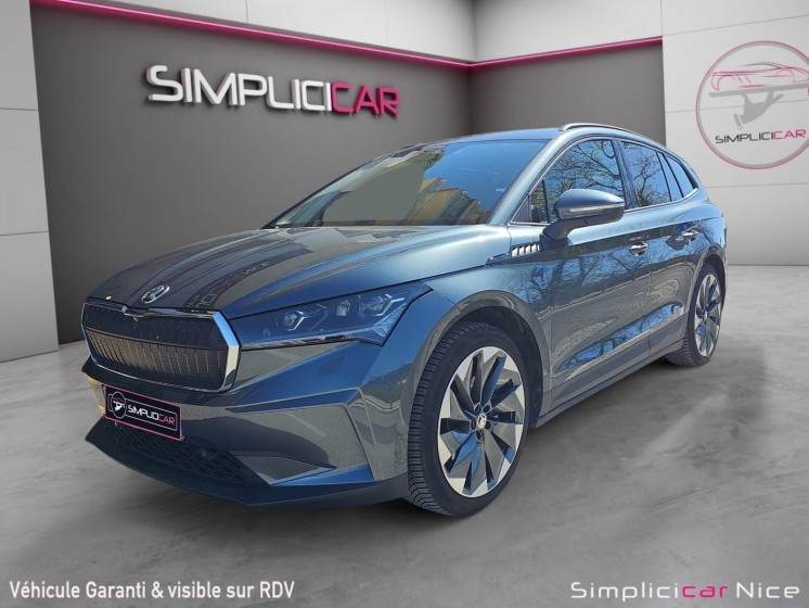 Skoda enyaq iv 60 electrique sportline occasion  simplicicar nice - pfvauto simplicicar simplicibike france