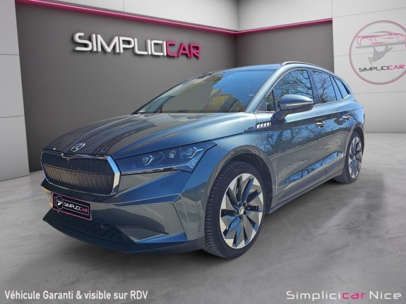 Skoda enyaq iv 60 electrique sportline occasion  simplicicar nice - pfvauto simplicicar simplicibike france