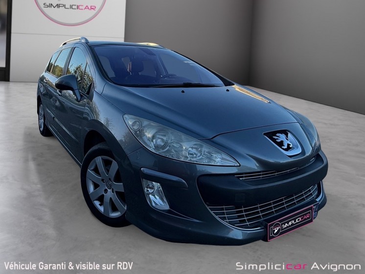 Peugeot 308 sw 1.6 hdi 110ch fap bvm6 blue lion confort pack occasion avignon (84) simplicicar simplicibike france