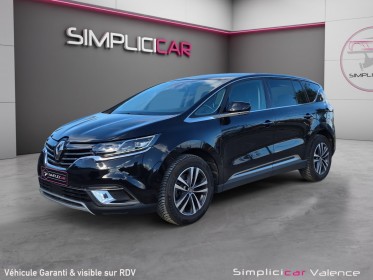 Renault espace v blue dci 160 edc zen carplay caméra led interieur toit pano garantie 12 mois occasion simplicicar valence -...
