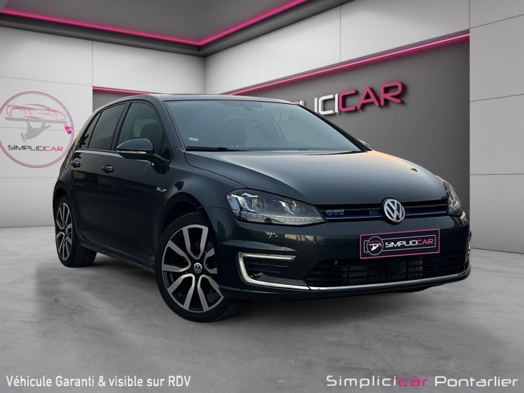 Volkswagen golf 1.4 tsi 204 hybride rechargeable dsg6 gte occasion simplicicar pontarlier simplicicar simplicibike france