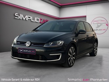 Volkswagen golf 1.4 tsi 204 hybride rechargeable dsg6 gte occasion simplicicar pontarlier simplicicar simplicibike france