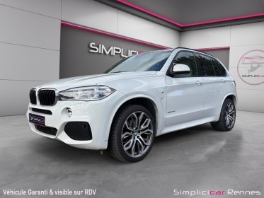 Bmw x5 f15 xdrive30d 258 ch m sport a - alcantara/cuir dakota - climatisation bi-zones - radar de stationnement av/ar......