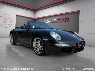 Porsche 911 carrera cabriolet 997 cabriolet s, 3.8i tiptronic s a 26cv, entretien complet - becquet arrière - audio bose...
