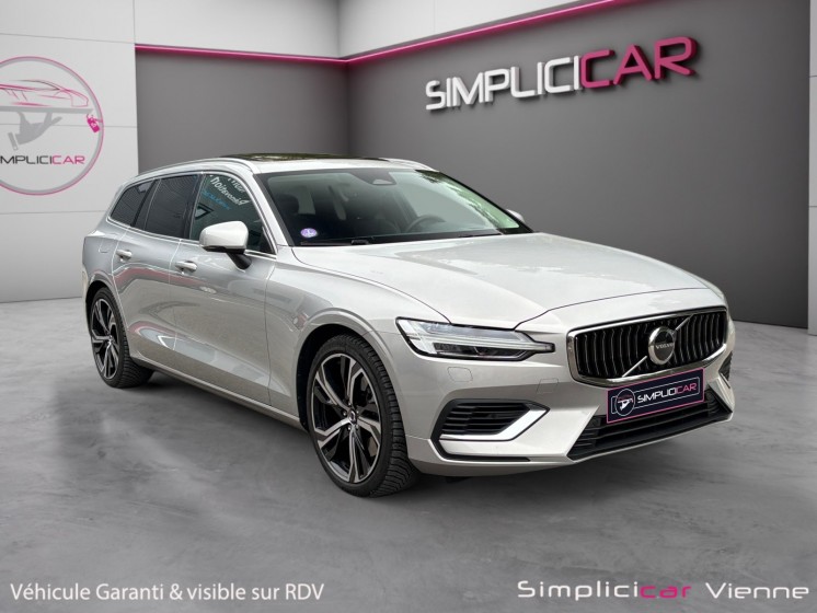 Volvo v60 t6 awd recharge 253 ch  145 ch geartronic 8 ultimate garantie 12 mois occasion simplicicar vienne simplicicar...