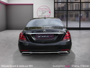 Mercedes classe s 400 d 9g-tronic 4-matic fascination tva reccuperable/full options/entretien exlusif mercedes occasion paris...