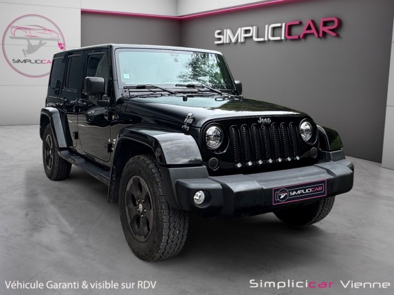 Jeep wrangler 2.8 crd 200 unlimited sahara garantie 12 mois occasion simplicicar vienne simplicicar simplicibike france
