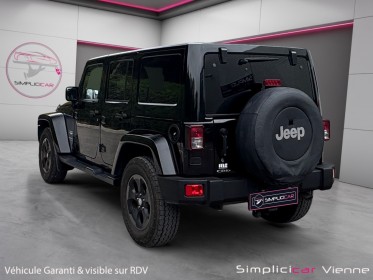 Jeep wrangler 2.8 crd 200 unlimited sahara garantie 12 mois occasion simplicicar vienne simplicicar simplicibike france