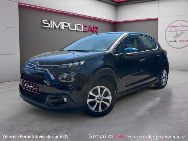Citroen c3 bluehdi 100 feel / carplay / régulateur / bi-ton / entretiens citroen occasion simplicicar salon de provence...
