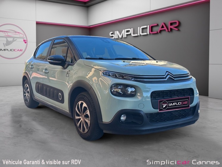 Citroen c3 puretech 82 ss elle c3/ distribution ok occasion cannes (06) simplicicar simplicibike france