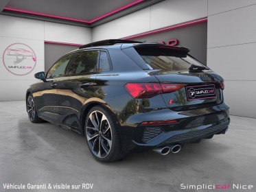 Audi s3 sportback 310 s tronic 7 quattro immat fr occasion  simplicicar nice - pfvauto simplicicar simplicibike france