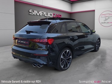 Audi s3 sportback 310 s tronic 7 quattro immat fr occasion  simplicicar nice - pfvauto simplicicar simplicibike france