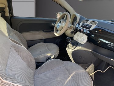 Fiat 500 1.2 8v 69 ch lounge -  climatisation - toit panoramique - entretien à jour occasion simplicicar salon de provence...