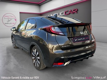 Honda civic 2015 1.6 i-dtec 120 exécutive navi, sièges chauffants, caméra de recul, climatisation bizone, vitres......