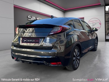 Honda civic 2015 1.6 i-dtec 120 exécutive navi, sièges chauffants, caméra de recul, climatisation bizone, vitres......